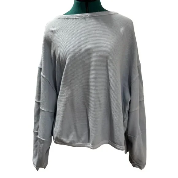 Free People We The Free Total Eclipse Tee - Ice Water, Medium (M) - Picture 3 of 7